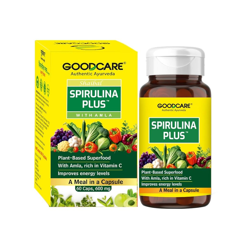 Goodcare Spirulina Plus Capsules - Distacart