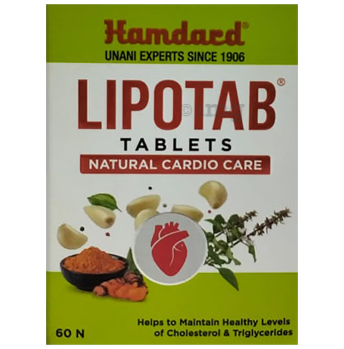 Hamdard Lipotab Tablet - Distacart