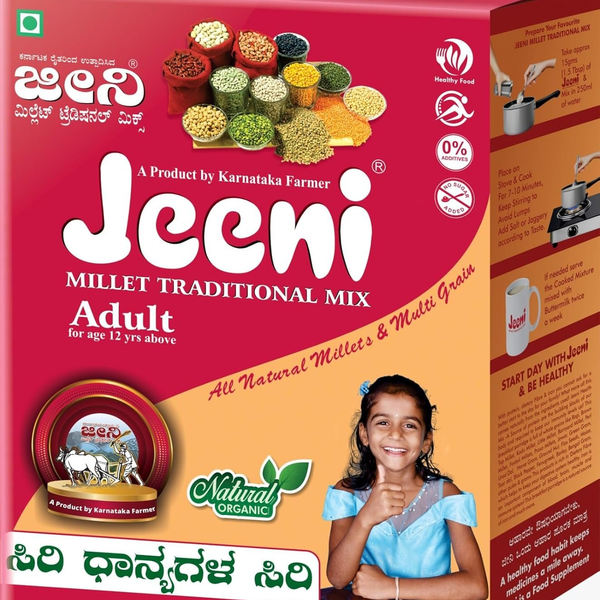 Jeeni Millet Health Mix For Senior - Distacart