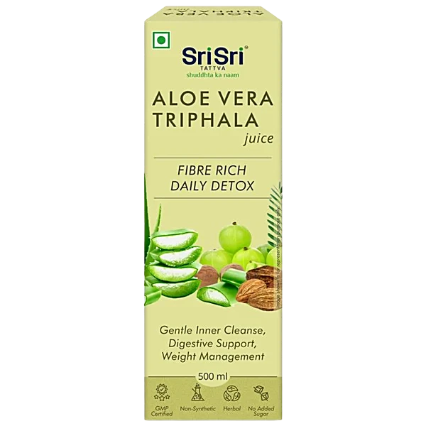 Sri Sri Tattva Aloe Vera Triphala Juice - Distacart