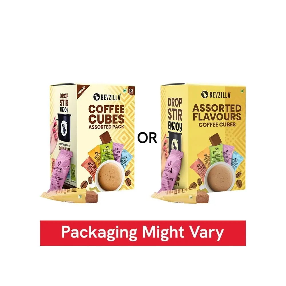 Bevzilla Assorted Flavours Coffee Cubes - Distacart