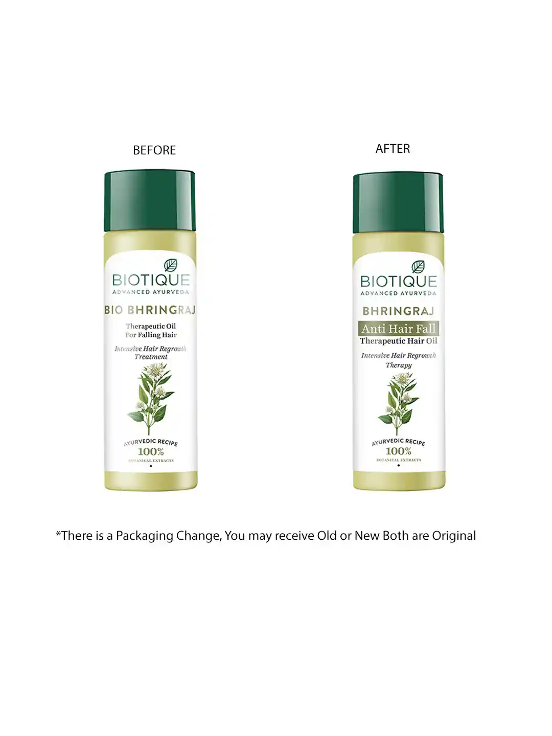 Biotique Bio Bhringraj Fresh Growth Therapeutic Oil For Falling Hair - Distacart