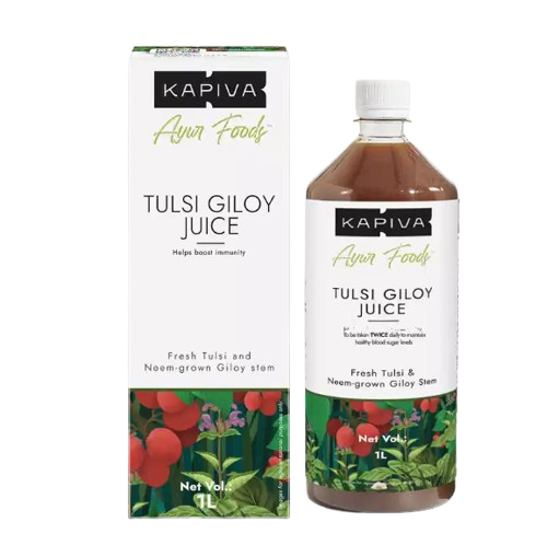 Kapiva Ayurveda Wild Tulsi Giloy Juice - Distacart