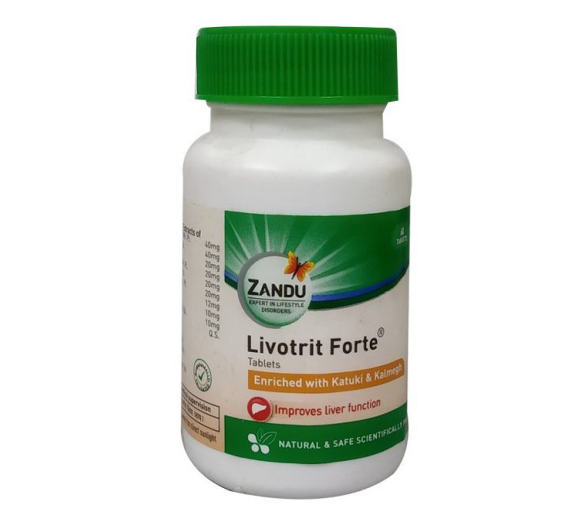 Zandu Livotrit forte 60 Tablets - Distacart
