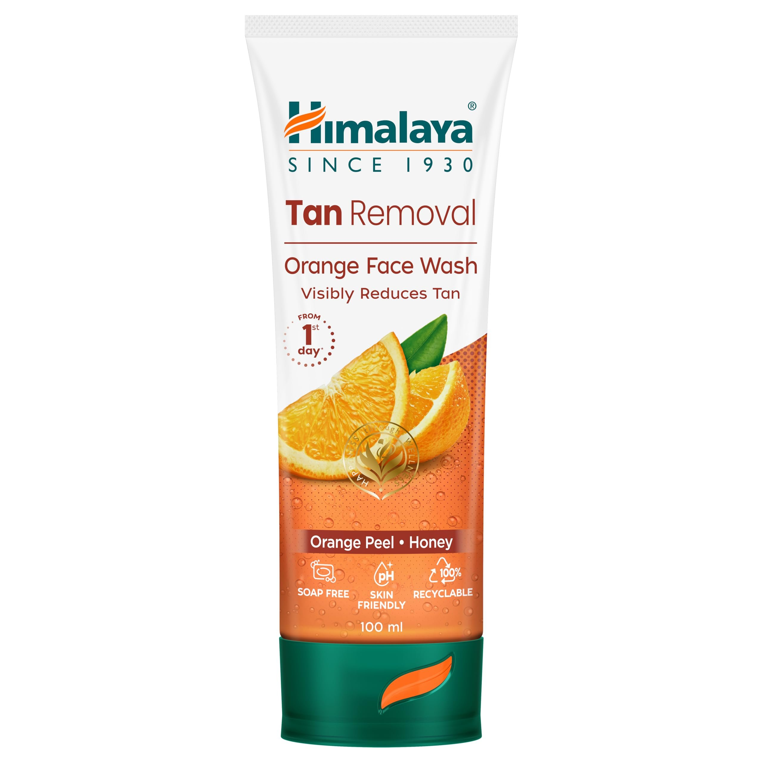 Himalaya Tan Removal Orange Face Wash - Distacart