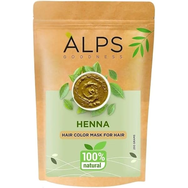 Alps Goodness Henna Based Hair Color Powder - Distacart