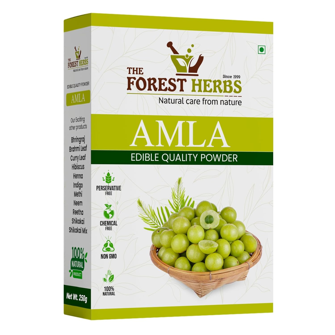 Forest Herbs Amla Hair Care Powder - Distacart