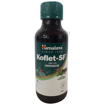 Himalaya Koflet-SF Linctus Sugar Free (100ML) - Distacart