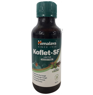 Himalaya Koflet-SF Linctus Sugar Free (100ML) - Distacart