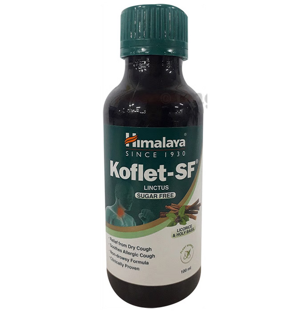 Himalaya Koflet-SF Linctus Sugar Free (100ML)