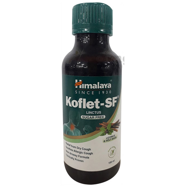 Himalaya Koflet-SF Linctus Sugar Free (100ML)