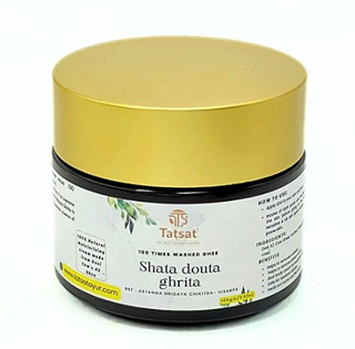 Tatsat Shata Dhauta Ghrita -100 Times Washed Desi Cow’s A2 Ghee - Distacart