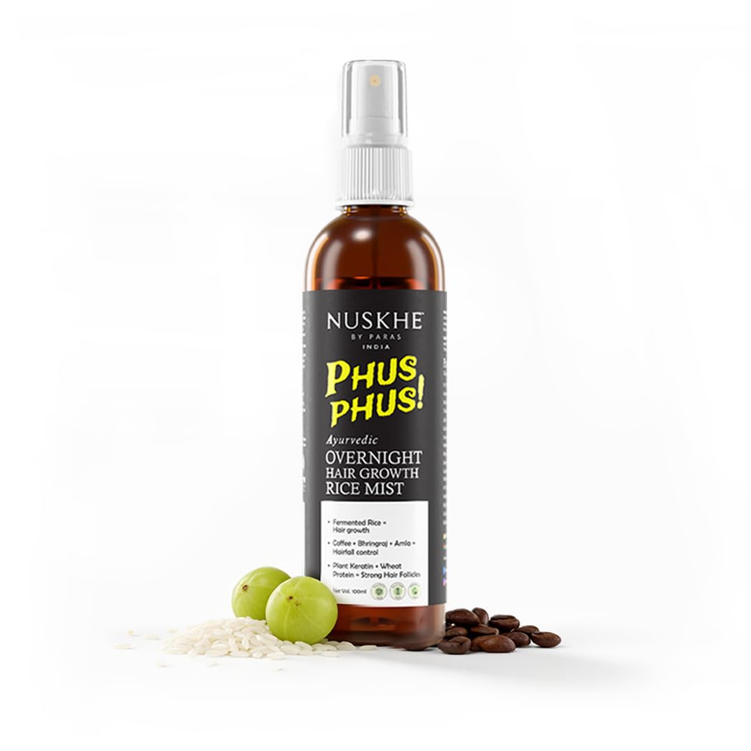 Nuskhe By Paras Ayurvedic Overnight Hair Growth Rice Mist - Distacart
