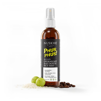 Nuskhe By Paras Ayurvedic Overnight Hair Growth Rice Mist - Distacart