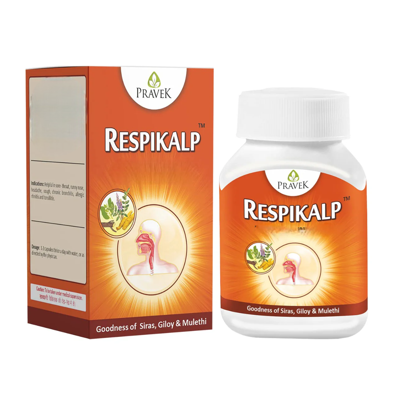 Pravek Respikalp Capsules - Distacart