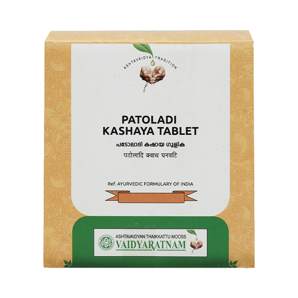 Vaidyaratnam Patoladi Kashaya Gulika - Distacart
