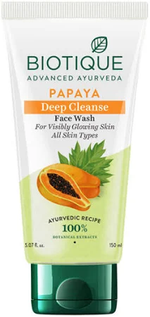 Thumbnail for Biotique Bio Papaya Visibly Flawless Skin Face Wash