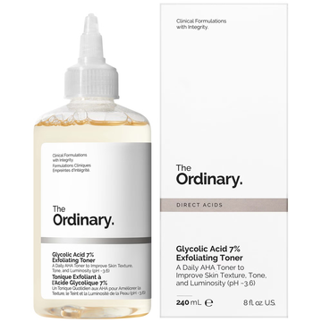 The Ordinary Glycolic Acid 7% Exfoliating Mini Toner - Distacart