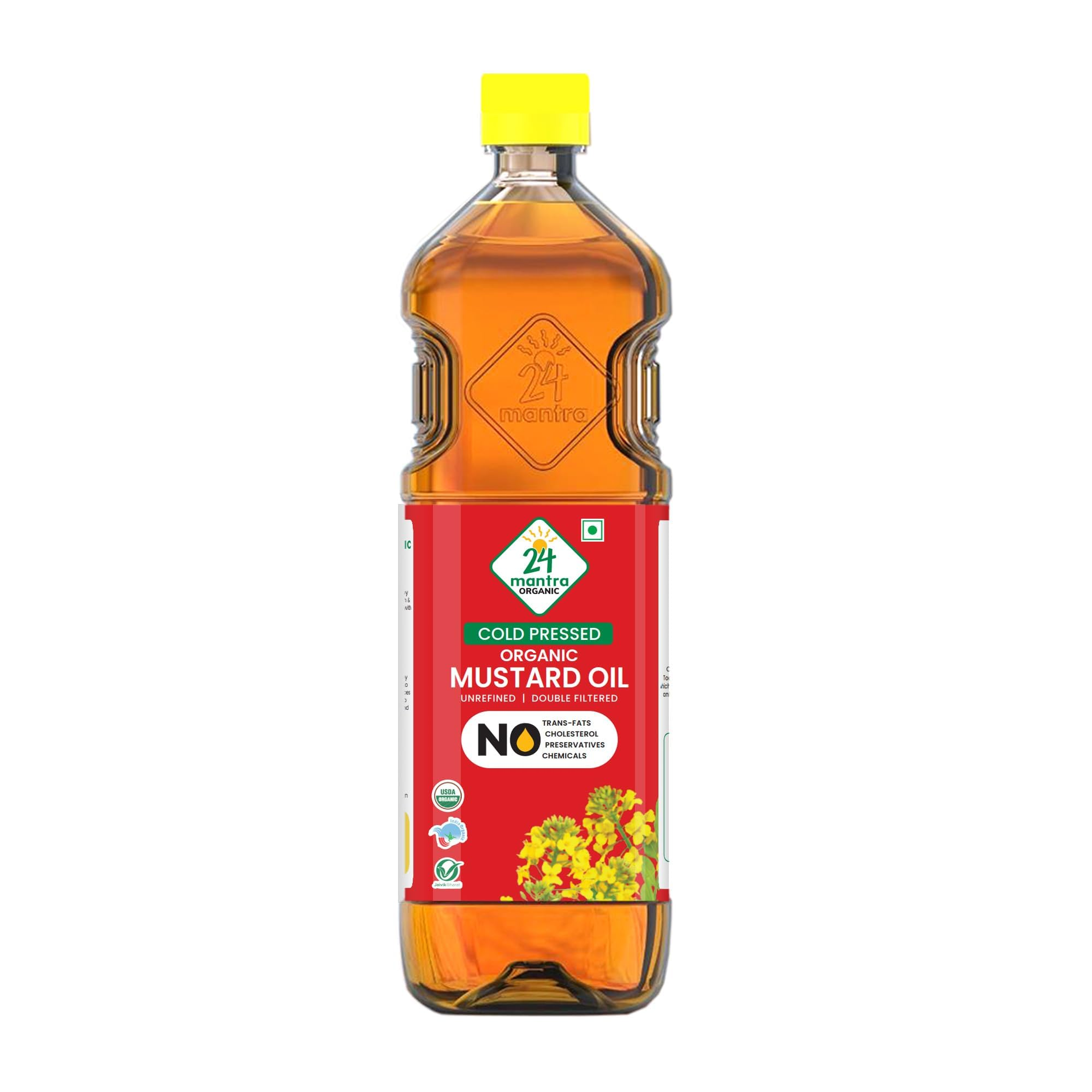 24 Mantra Organic Mustard Oil - Distacart