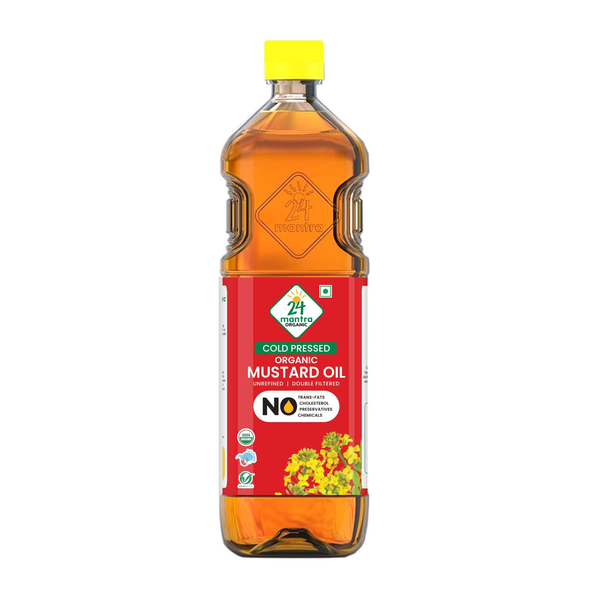 24 Mantra Organic Mustard Oil - Distacart