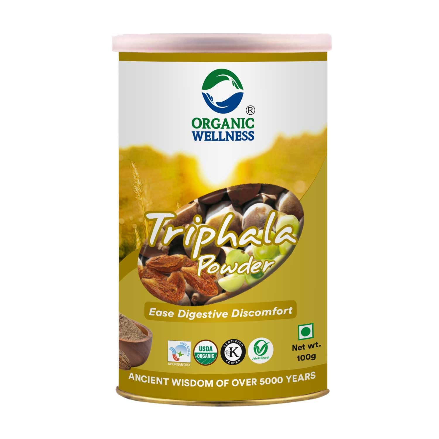 Organic Wellness Triphala Powder - Distacart