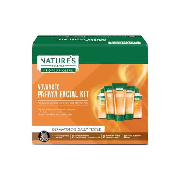 Nature's Essence Advanced Flawless Papaya Facial Kit - Distacart