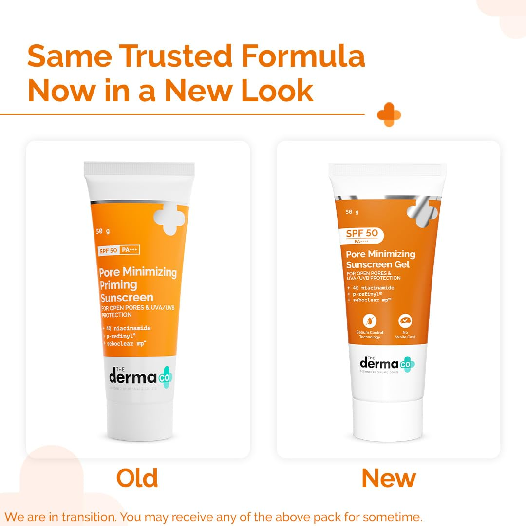 The Derma Co Pore Minimizing Priming Sunscreen With SPF 50 - Distacart