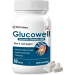 Thumbnail for Biotrex Glucowell Glucosamine, Msm & Chondroitin 500mg Tablets - Distacart