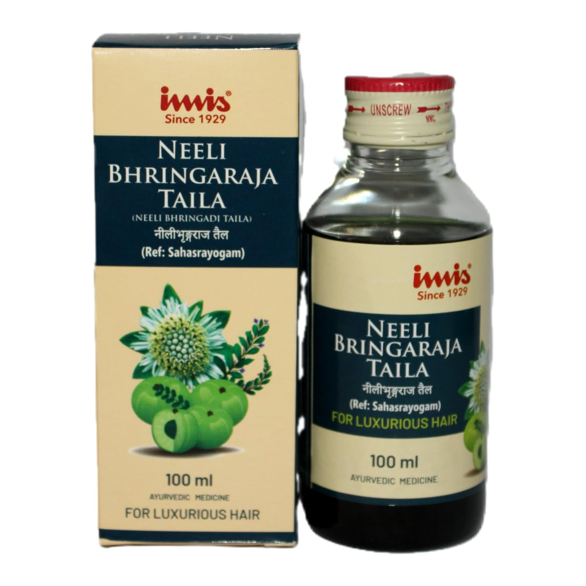 Imis Ayurveda Neeli Bhringaraja Taila - Distacart
