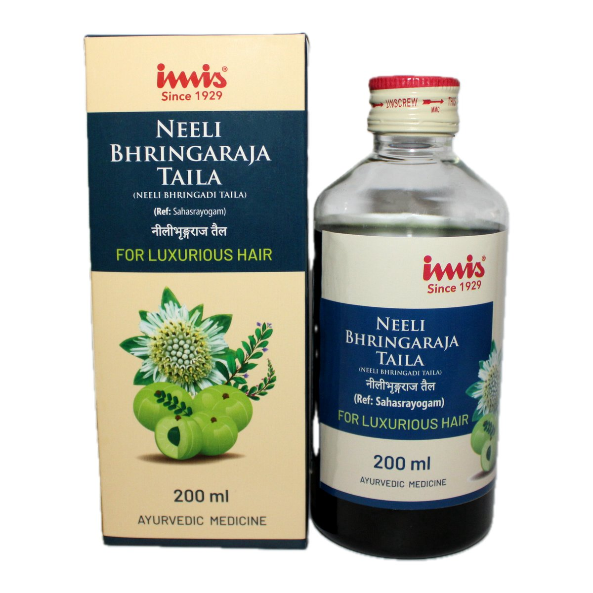 Imis Ayurveda Neeli Bhringaraja Taila - Distacart