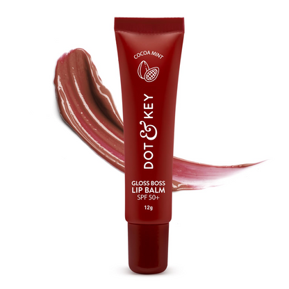 Dot & Key Gloss Boss Cocoa Mint Lip Balm - Distacart