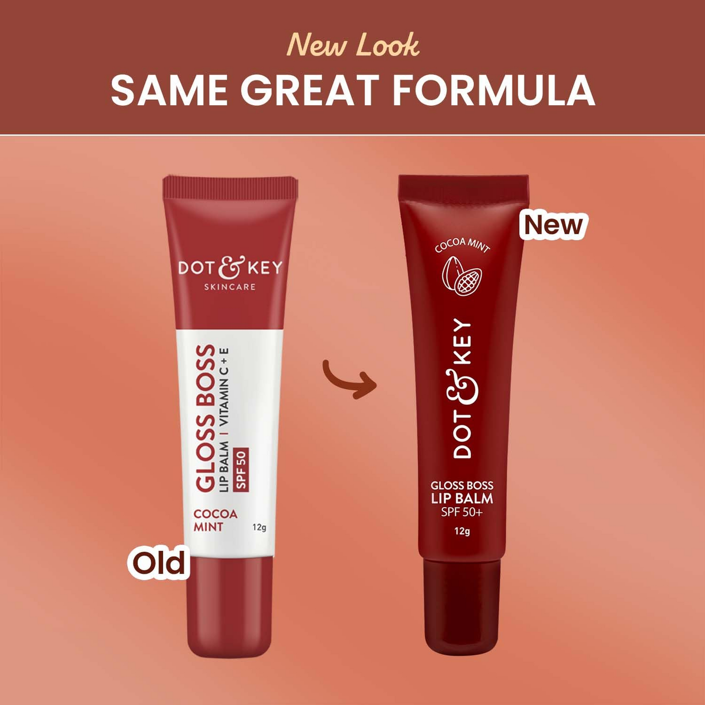 Dot & Key Gloss Boss Cocoa Mint Lip Balm - Distacart