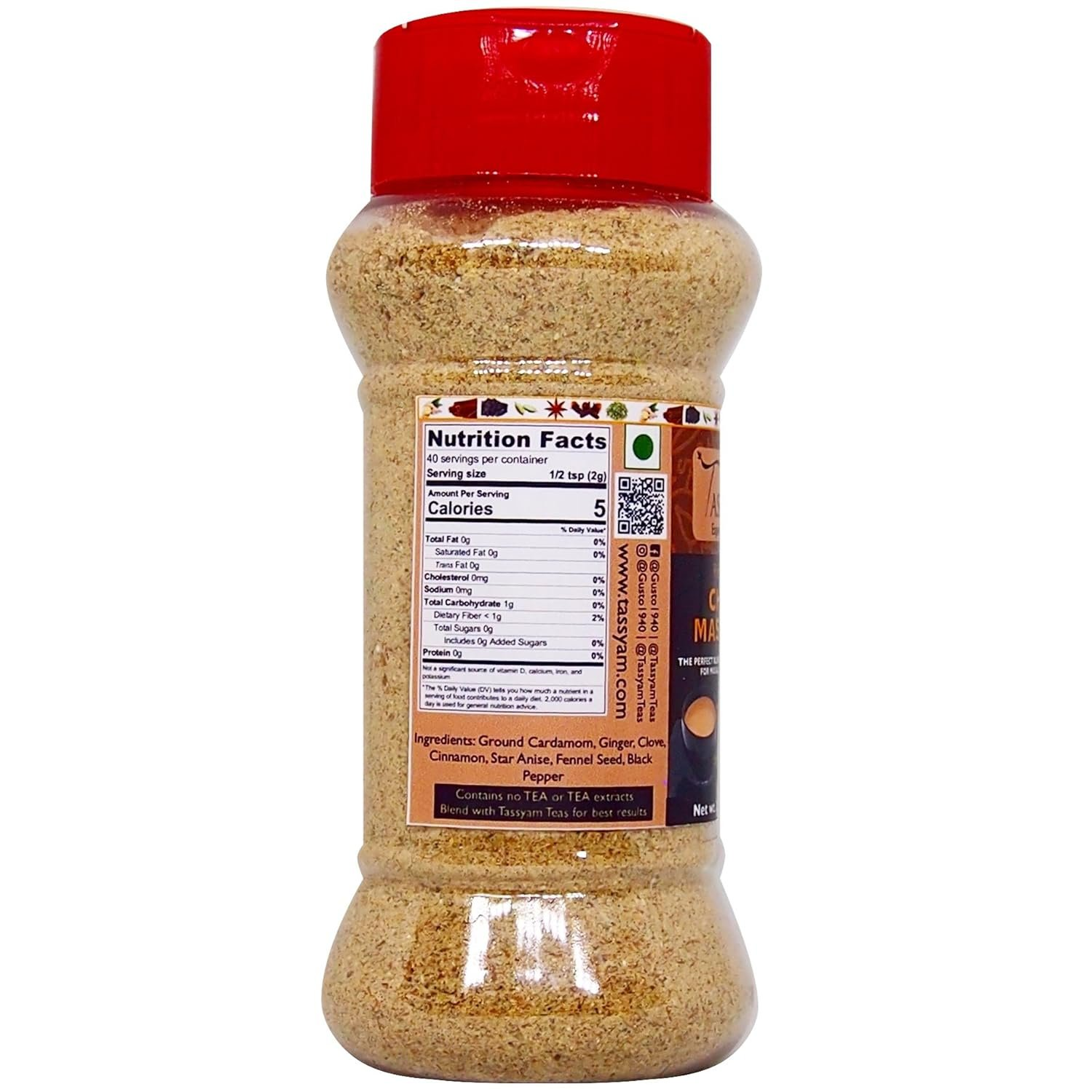 Tassyam Organics Chai Masala - Distacart