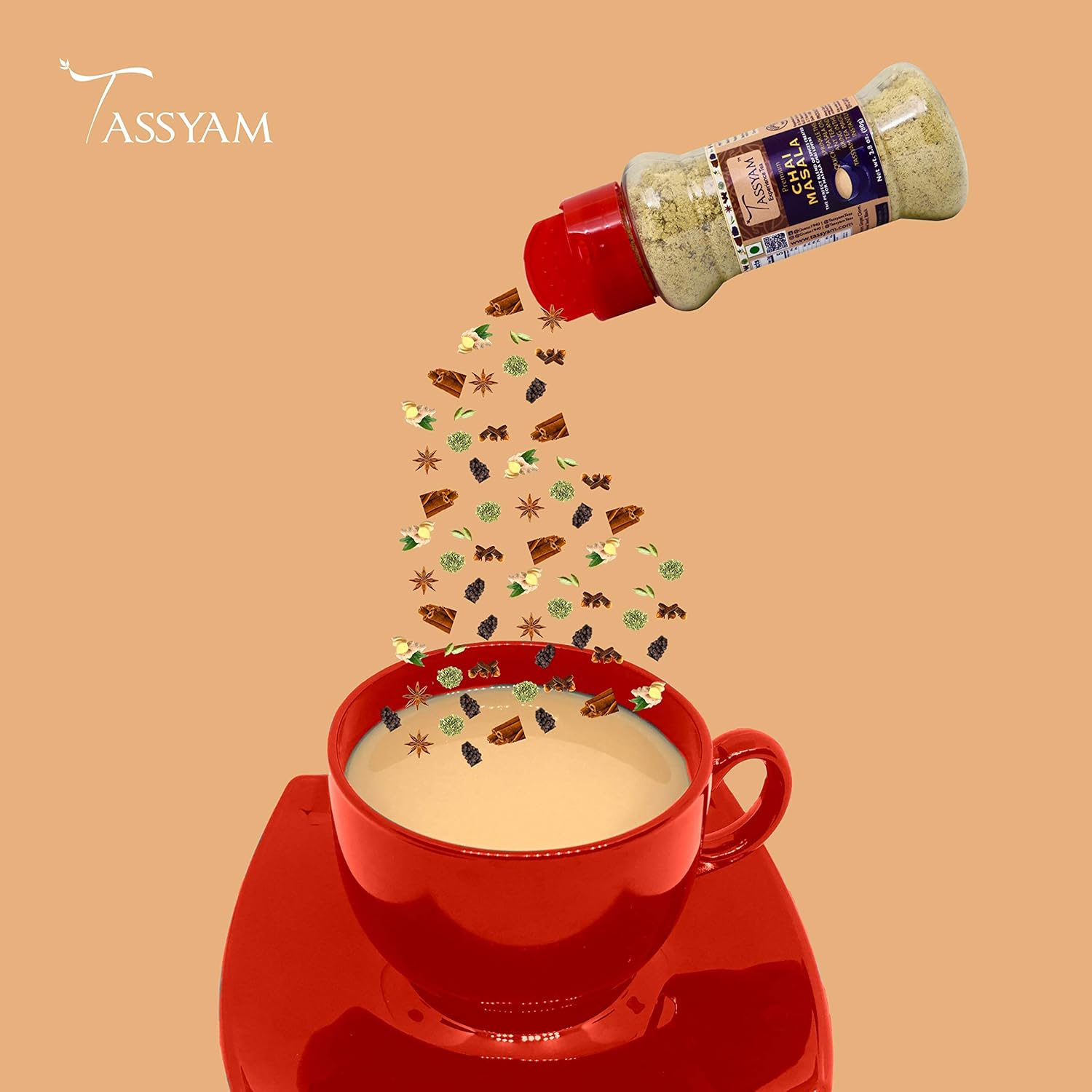 Tassyam Organics Chai Masala - Distacart