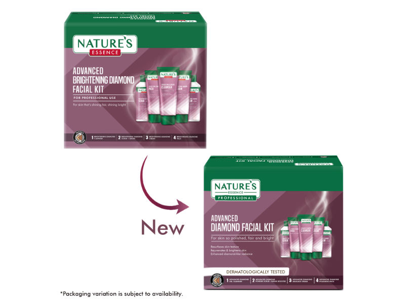 Nature's Essence Advanced Brightening Diamond Facial Kit - Distacart