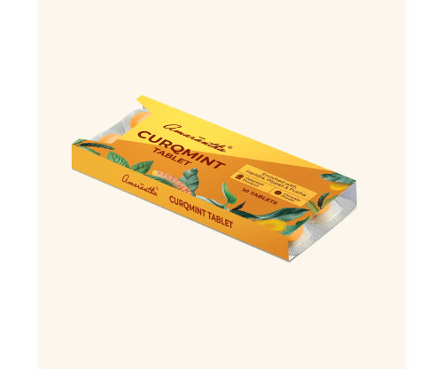 Amarantha Ayurvedic CurQmint Tablets - Distacart