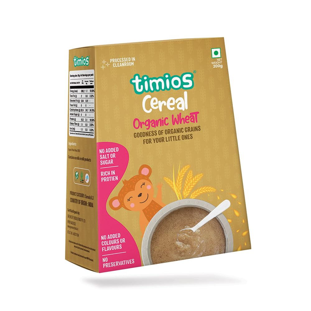 Timios Organic Wheat Porridge - Distacart