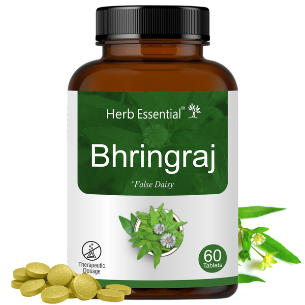 Herb Essential Bhringraj 500mg Tablets - Distacart