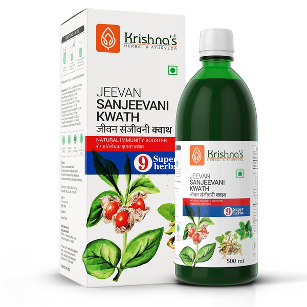 Krishna's Herbal & Ayurveda Jeevan Sanjeevani Kwath Juice - Distacart