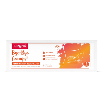 Sirona Period Pain Relief Patches - Distacart
