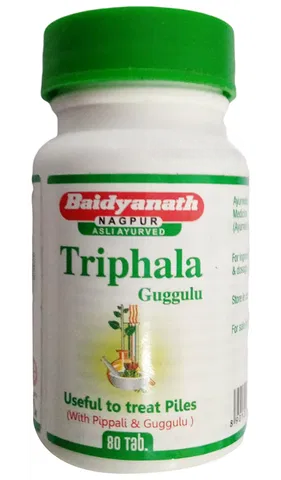 Baidyanath Nagpur Triphala Guggulu - Distacart