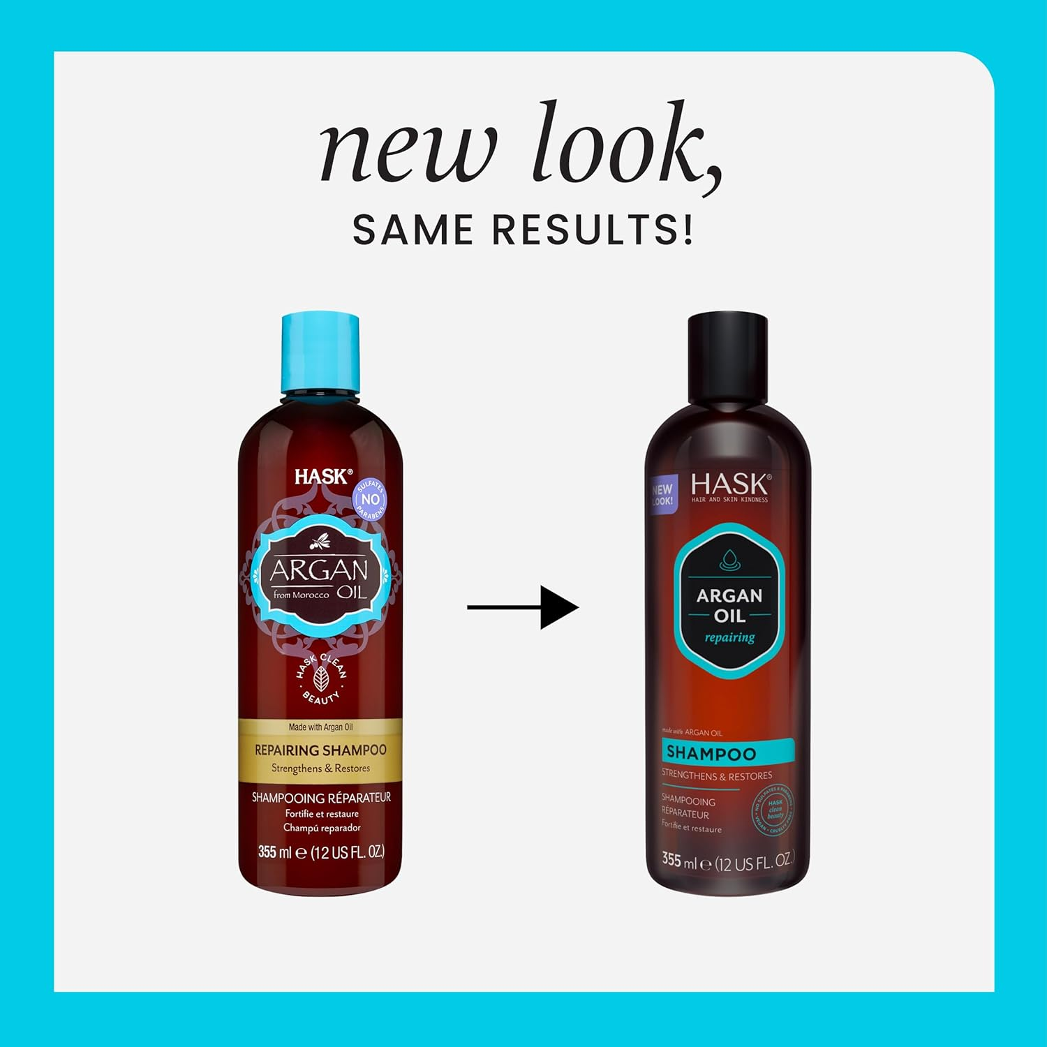 HASK Repairing Argan Oil Shampoo & Conditioner - Distacart