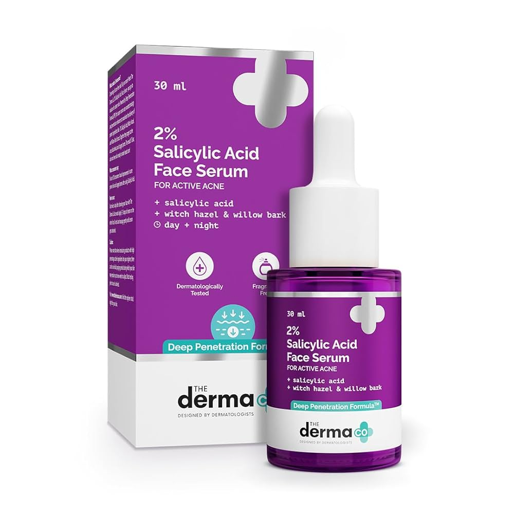 The Derma Co 2% Salicylic Acid Serum for Acne - Distacart