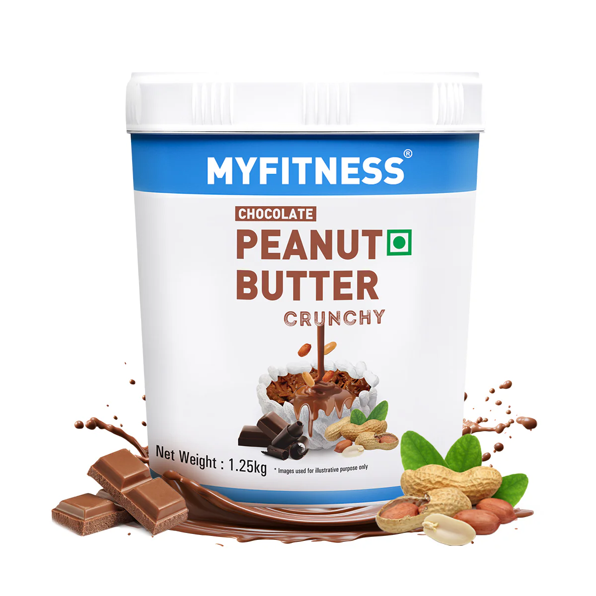 Myfitness Chocolate Peanut Butter (Crunchy) - Distacart