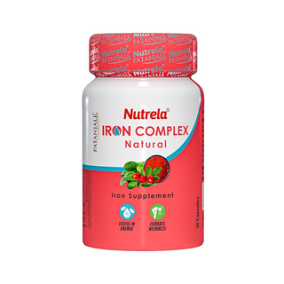 Patanjali Nutrela Iron Complex Natural Capsules - Distacart