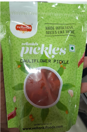 Vellanki Foods - Cauliflower Pickle / Gobhi Ka Achaar - Distacart