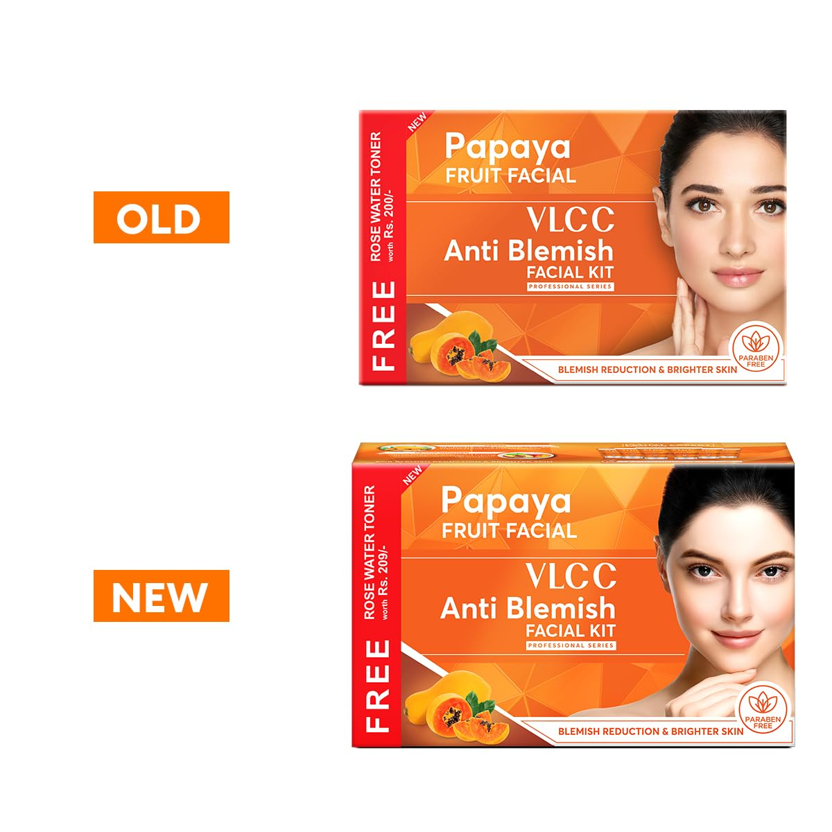 VLCC Papaya Fruit Facial Kit - Distacart