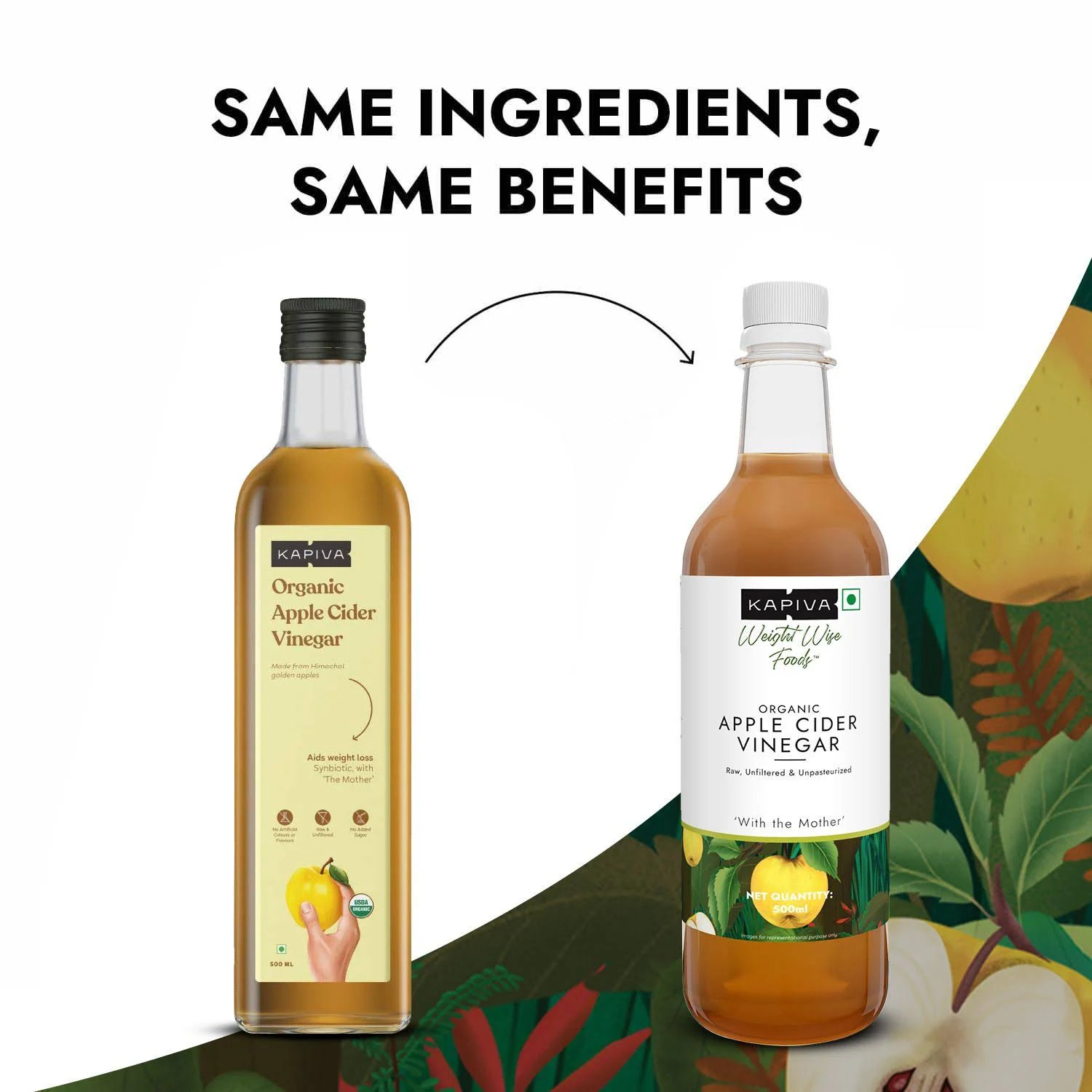 Kapiva Ayurveda Organic Apple Cider Vinegar - Distacart