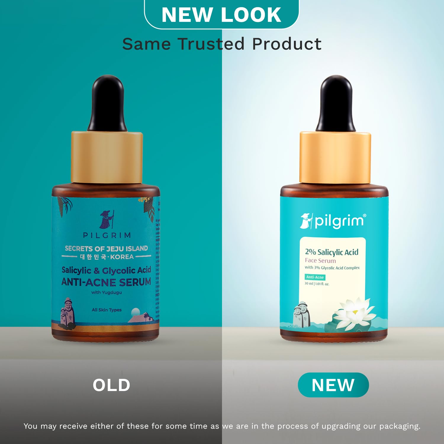 Pilgrim Korean Salicylic Acid 1% + Glycolic Acid 3% Anti Acne Serum For Oily & Acne Prone Skin - Korean Skin Care - Distacart