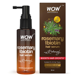 Wow Life Science Rosemary With Biotin Hair Serum - Distacart